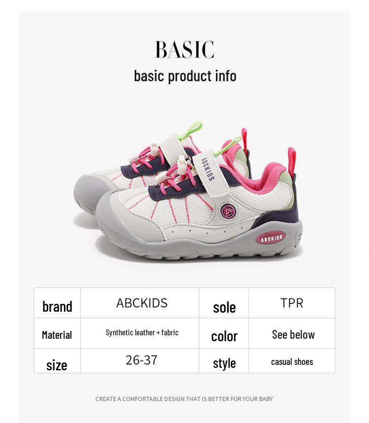 ABC Kids 2025 Autumn Collection: Lightweight Casual Shoes & Fashion Sneakers for Boys & Girls