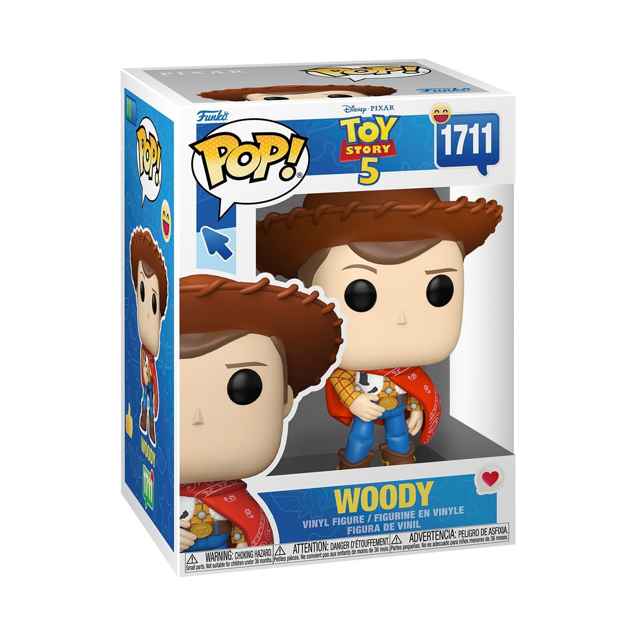 Funko Toy Story 5 Woody Pop! белый