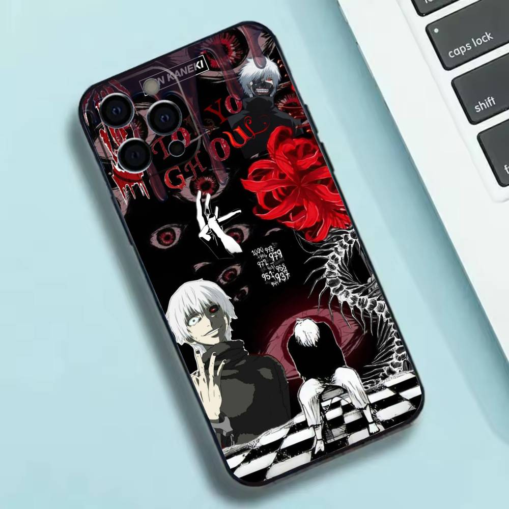 Anime T-Tokyo Ghoul wallpaper  Phone Case Silicone Soft For IPhone 17 16 15 14 13 12 11 X XR Plus Pro Max Plus