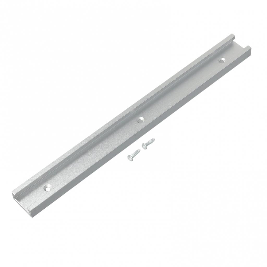 300/400/600mm T-Track Miter Bar Slider Silver Woodworking Tools
