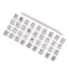 New 36Pcs/Set Stainless Steel Alphabet Number Stamp Punch Tools Kit DIY Craft Leathercraft Hole Punching Tools Kit