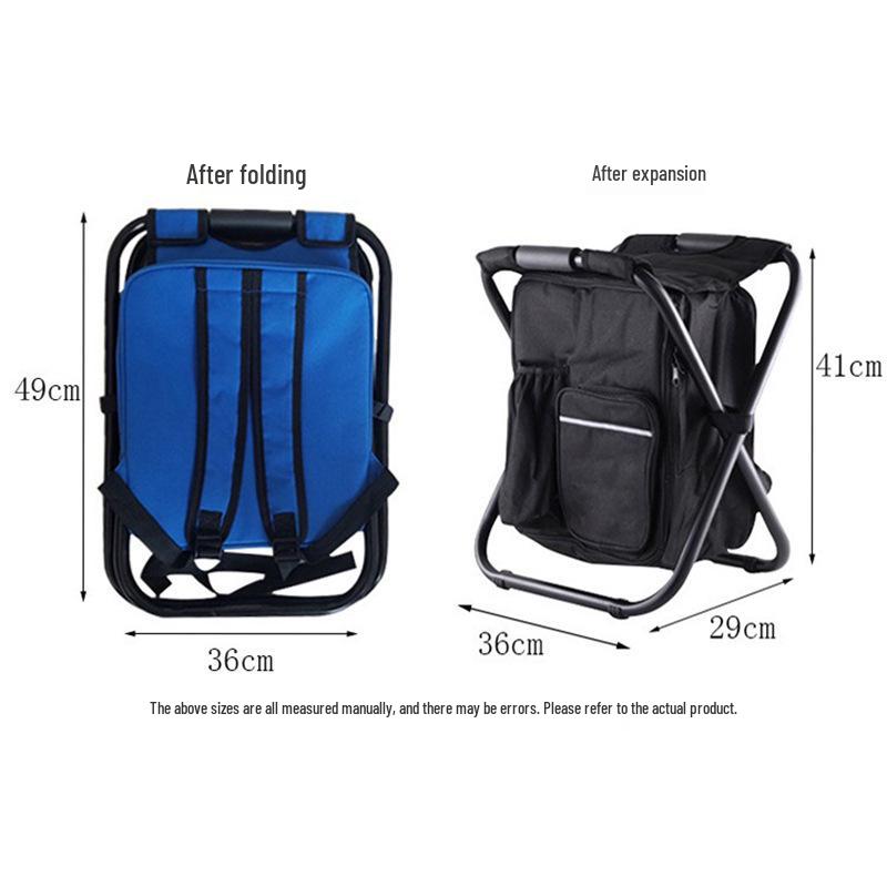 Portable Insulated Folding Outdoor Stool with Logo for Camping & Fishing