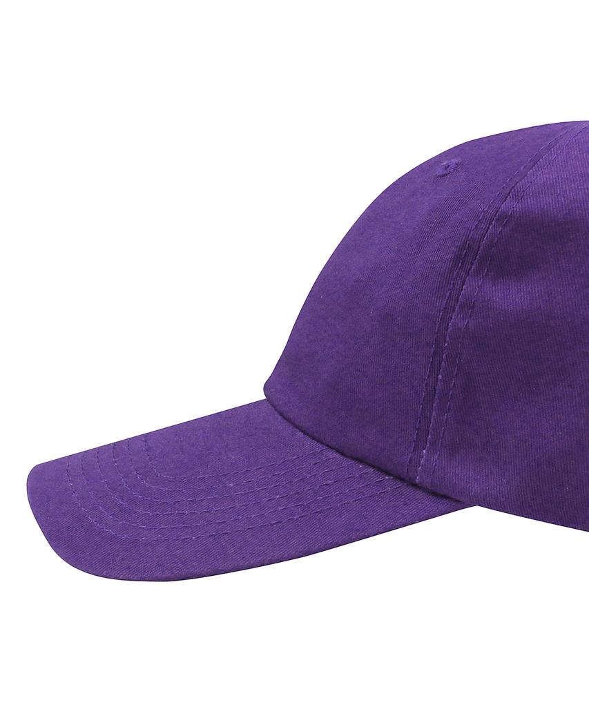 GRAVER [Unisex] Back Small Flower Embroidery Ball Cap_Purple