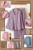Yume Gauze Star Marshmallow Comfortable Perfect Gift for Day or Day Cherry Blossom Pajamas, Double-Layered Pajamas, 100% Cotton, Pattern, Cotton,
