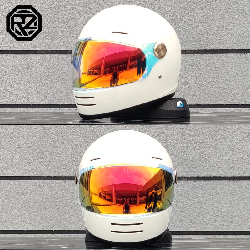 ORZ new model Motorcycle Helmet Retro Full face helmet Off Road Cascos para motos DOT Certification Capacete Casco moto