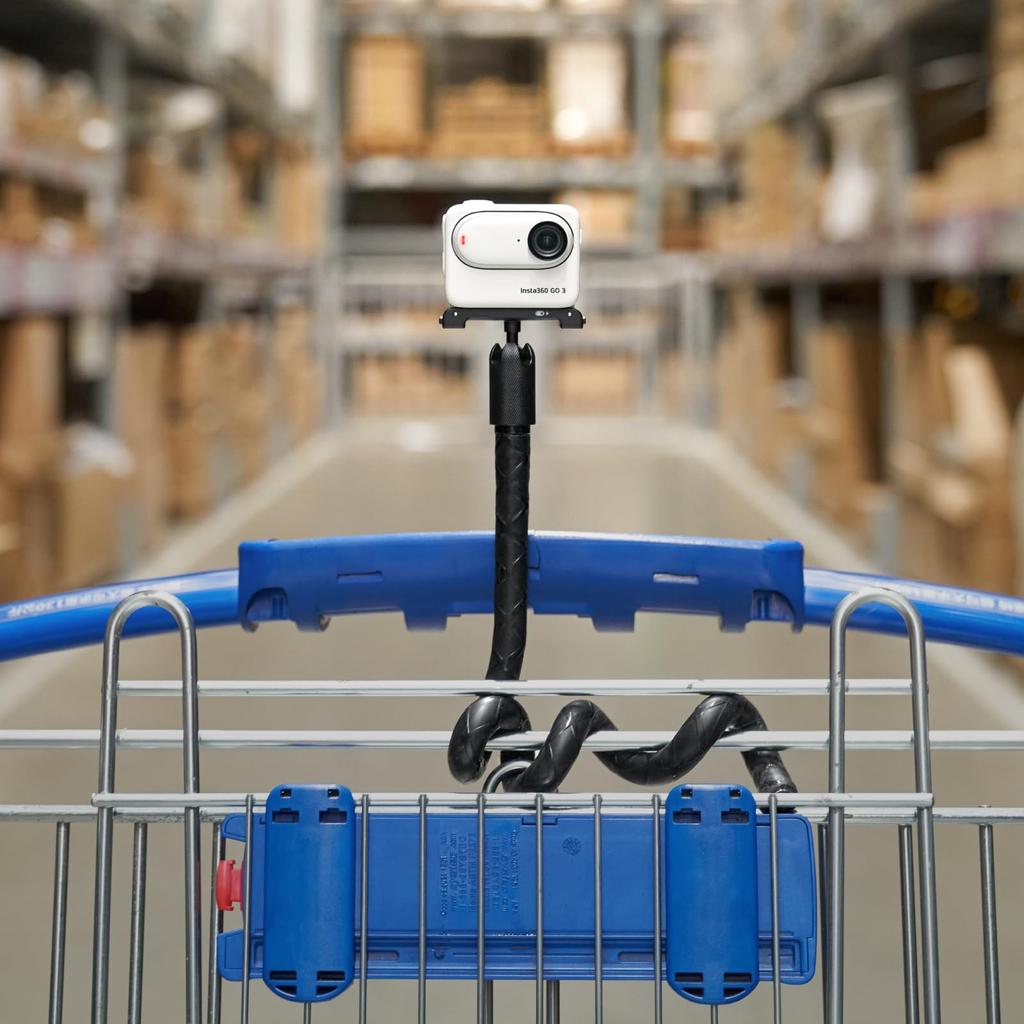 Insta360 Monkey Tail Mount for Selfie Stick RS GO and ONE X2 X3/ONE (excluding 1-inch 360-degree Version), 2,