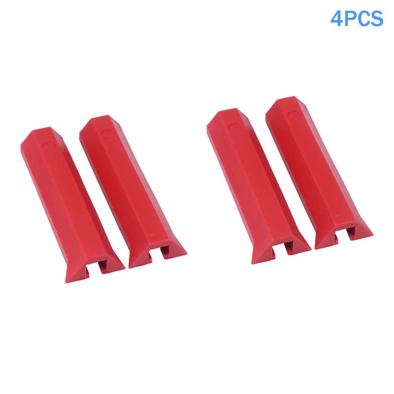 2/4/10Pcs Woodworking Track Clamp Protective Sleeve Chuck Soft Rubber Sleeve For Ratchet Track Clamps