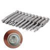 1 4Inch Screwdriver Bits 50mm Grey Hex Shank Steel