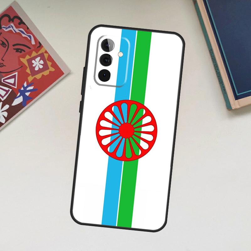 Gypsy Aromanian Romani Flag Case For Samsung Galaxy A06 A16 A26 A36 A56 A55 A35 A15 A53 A32 A52 A33 A13 A14 A34 A54 A17