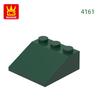 Non-Toxic 50Pcs/Lot 4161 Slope 25 3X3 Building Blocks Moc Construction Accessories Compatible With Bricks Children Toys Gift Box