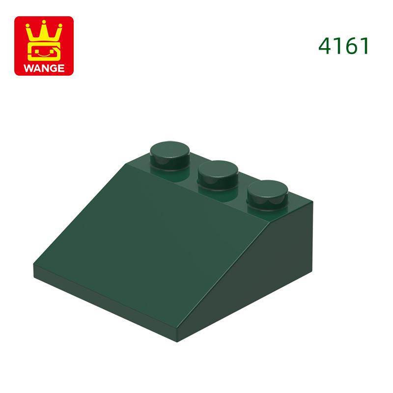 Non-Toxic 50Pcs/Lot 4161 Slope 25 3X3 Building Blocks Moc Construction Accessories Compatible With Bricks Children Toys Gift Box