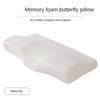 Memory Foam Bedding Pillow Shaped Ergonomic Cervical Pillow Sleeping Comfortable Neck Protection Butterfly Memory Foam Pillow
