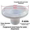 Ricambio per Portabottiglie Dispenser Acqua Compatibile con Tappo Superiore Sede Acqua Generica Portatutto in Plastica