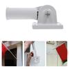 Angle Flagpole Base Cast Iron Wall Mounting Windsock Pole Bracket Aluminum Bracket Flag Pole Holder