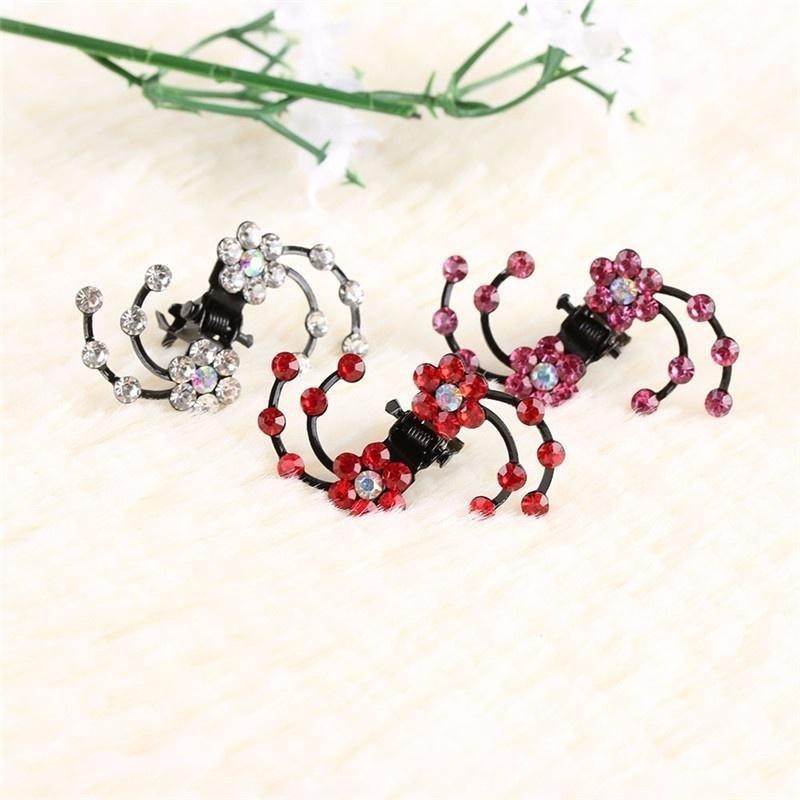 1 položka (6ks) Svatební svatební spona do vlasů květinová šperky vlasové doplňky vločka klip květinový mini