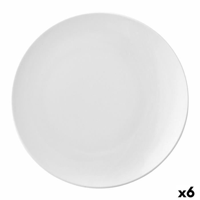 Assiette plate Ariane Vital Coupe Céramique Blanc (Ø 29 cm) (6 Unités)