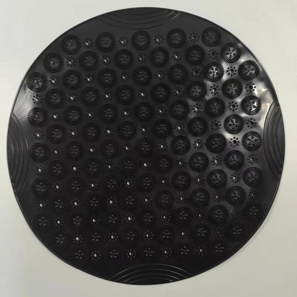 Waterproof Bathroom Mat Round Foot Massage Mat Versatile Shower Mat  for Bathroom