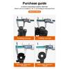 Light Weight Portables Phone Brackets Telescopic Observation Phone Mount for Camping & Uranological