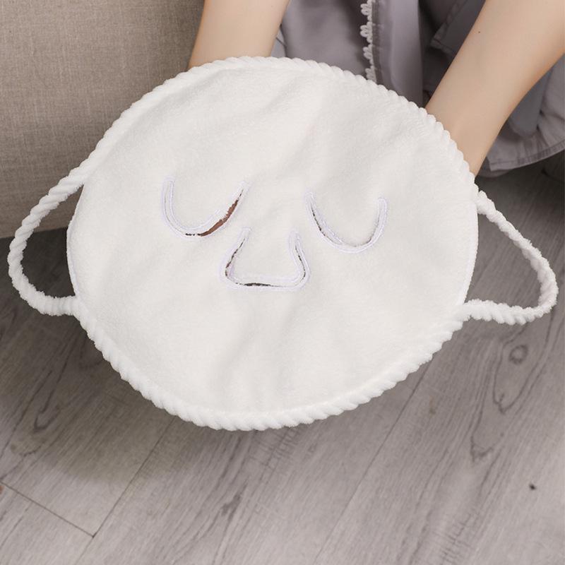 Moisturizing Coral Velvet Face Towel: Hot & Cold Compress, Cleansing, and Beauty Mask
