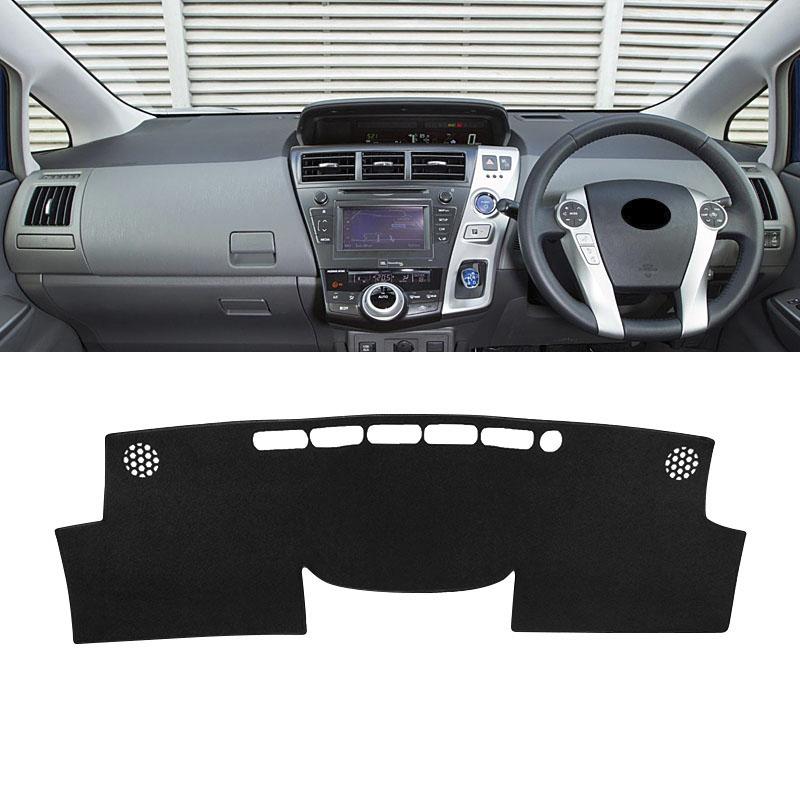 

Накладка на приборную панель автомобиля от света Коврик для приборной панели Ковры для Toyota Prius V Alpha Daihatsu Mebius 2012-2016 2017 2018 2019 ZVW40