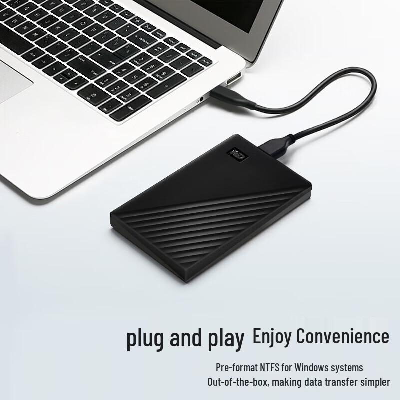 WD My Passport 4TB USB 3.0 Portable External Hard Drive