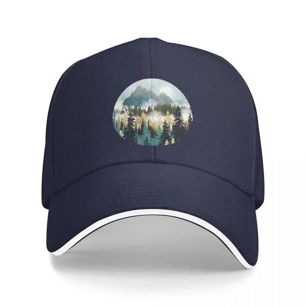 Misty Pines Baseball Cap Vintage Sports Cap Hat Baseball Cap Mens Tennis Women's Sun Protection