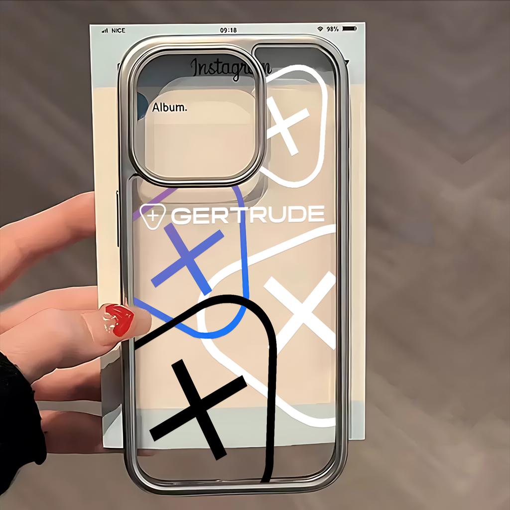 Fashion Phone Case for IPhone 17 16e 16 15 14 13 12 11 Air Pro Max X XR XSMAX 8 7 Plus Clear Soft G-Gertrudes Back Cover