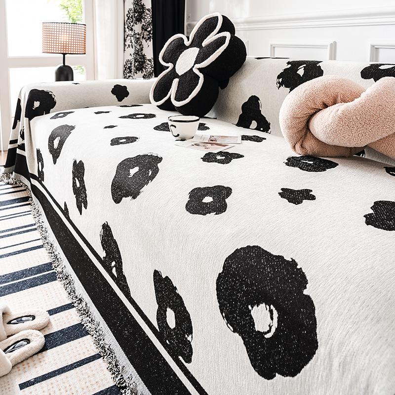 

Простой Чехол для дивана из шенилла, универсальное универсальное покрытие для дивана, пылезащитный чехол, защита от царапин 180*130cm