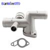 4PCS Aluminium alloy 1.8T Engine Cooling Coolant Hose Connector Supercharger Pipe For Jetta Golf MK4 Bettle A3 S3 TT Seat Ibiza