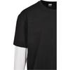 Urban Classics Mens Double Layer Oversized Long-Sleeved T-Shirt