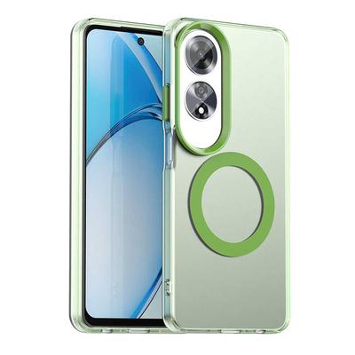 Dla OPPO A60 Cukierkowy Kolor Magnetyczne Silikonowe Etui na Telefon Odpowiednie Dla OPPO A60 Modne Damskie Etui na Telefon Dla OPPO A60 Shell