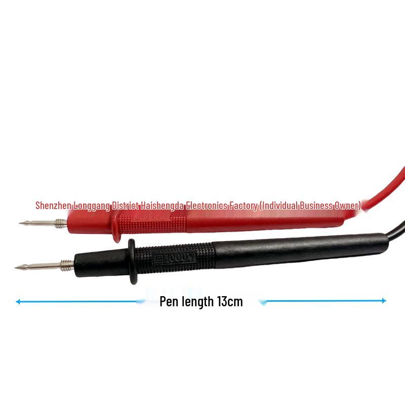10A Detachable Multimeter Test Lead with Screw Thread and Universal Tapping Pointer