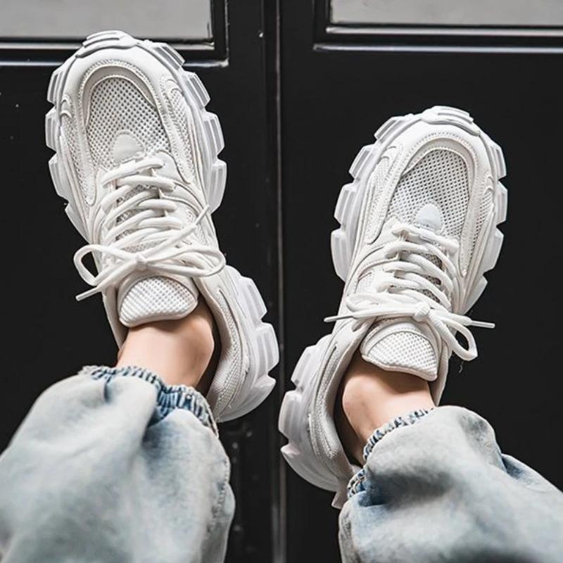 Fashion Minimalist Male Sports Shoes Running Mesh Upper Stylish Cheap Liquidation Lightweight Comfortable Outdoor Men's Casual Sneakers