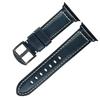 First Layer Real Cowhide Retro Leather Watch Strap Replacement for Apple Watch Series 1 2 3 4 5 7 8 9 SE Smart Watch Accessory
