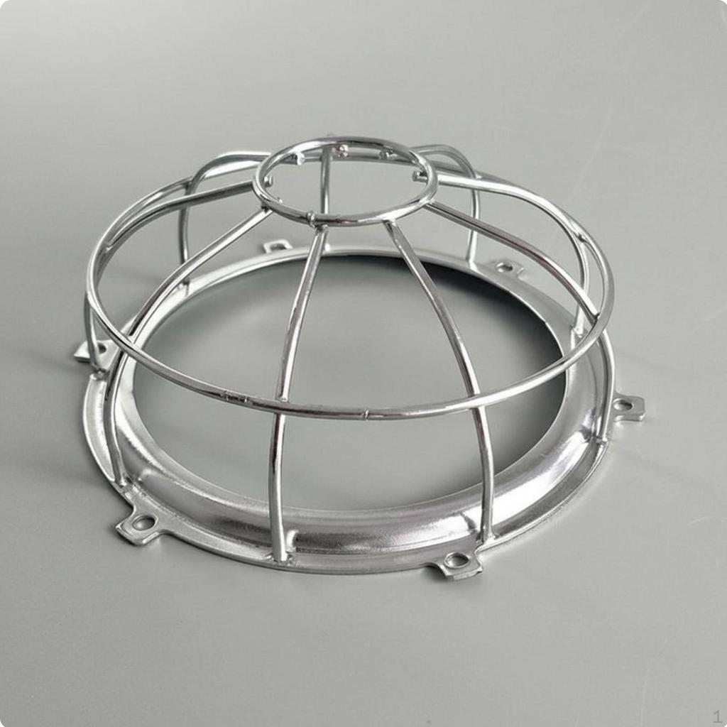 Wire Bulb Cage Impact Resistant Industrial Protector Iron Construction Light