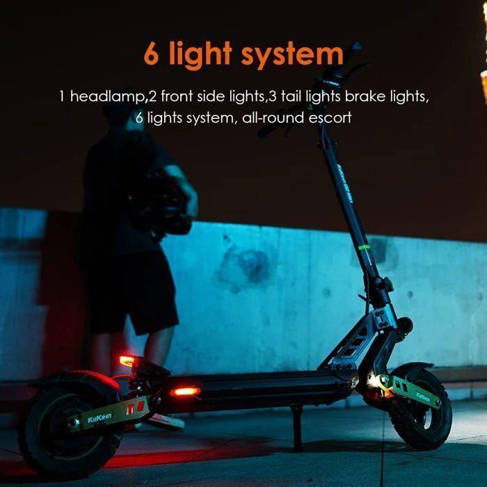 Scooter Électrique KUKIRIN G2 MAX - 1000 W - 48 V -- Batterie 20 Ah - 55 Km/h