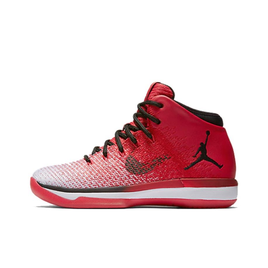 

New Jordan Air Jordan 31 Chicago High Top Children s Basketball Shoes Red Teenagers 848629-600 36.5