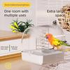 Bottom Drawer Parrot Bathtub Splash Proof Parrot Shower Box Bird Bathing Pool  Grooming Supplies