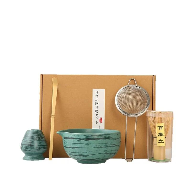 Japanese Matcha Whisk Stand Tea Ceremony Matcha Bowl Bamboo Whisk Grinder Brushes Tea Tools Holder Tea Accessories Teaware