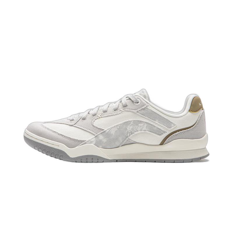 Li-Ning Yuebai Retro Casual Board Shoes EU 41 облачно-белый/тихо-серый