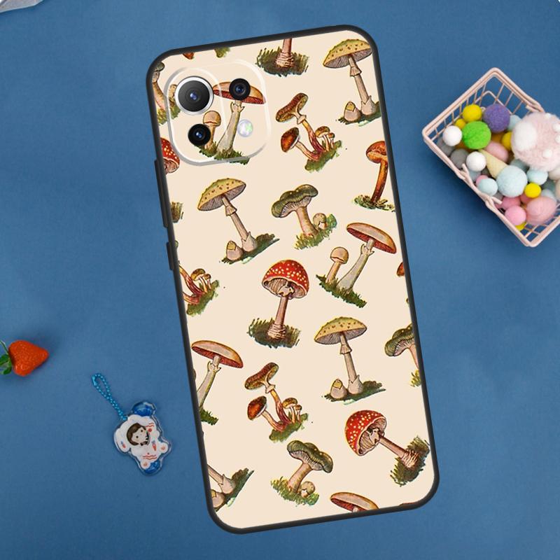 Mushroom Forest Case For Xiaomi 14 13 15 Ultra 11T 12T 13T 14T Pro POCO X7 Pro X3 X5 F5 F6 M6 X6 Pro Cover