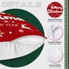 Red Christmas Decoration Pillowcase Printed Polyester 40/45/50Cm Throw Pillowcover Decorative Sofa Cushion Pillowslip Home Decor