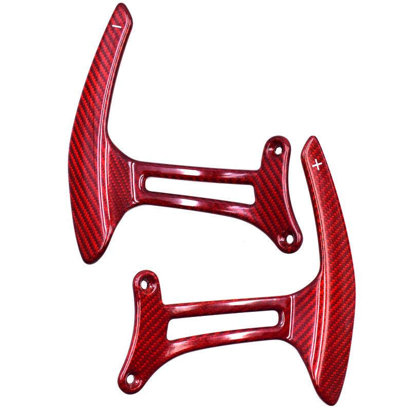 Ferrari 488GTB/Spider Carbon Fiber Steering Wheel Paddle Extensions