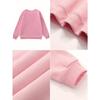 European sizes Fashionable Round-Neck Sweatshirt for Kids