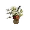 Dried Flower Refrigerator Magnet Handmade Natural Plants Decorative Fridge Magnet Home Office Whiteboard Locker Decor Housewarming Gift