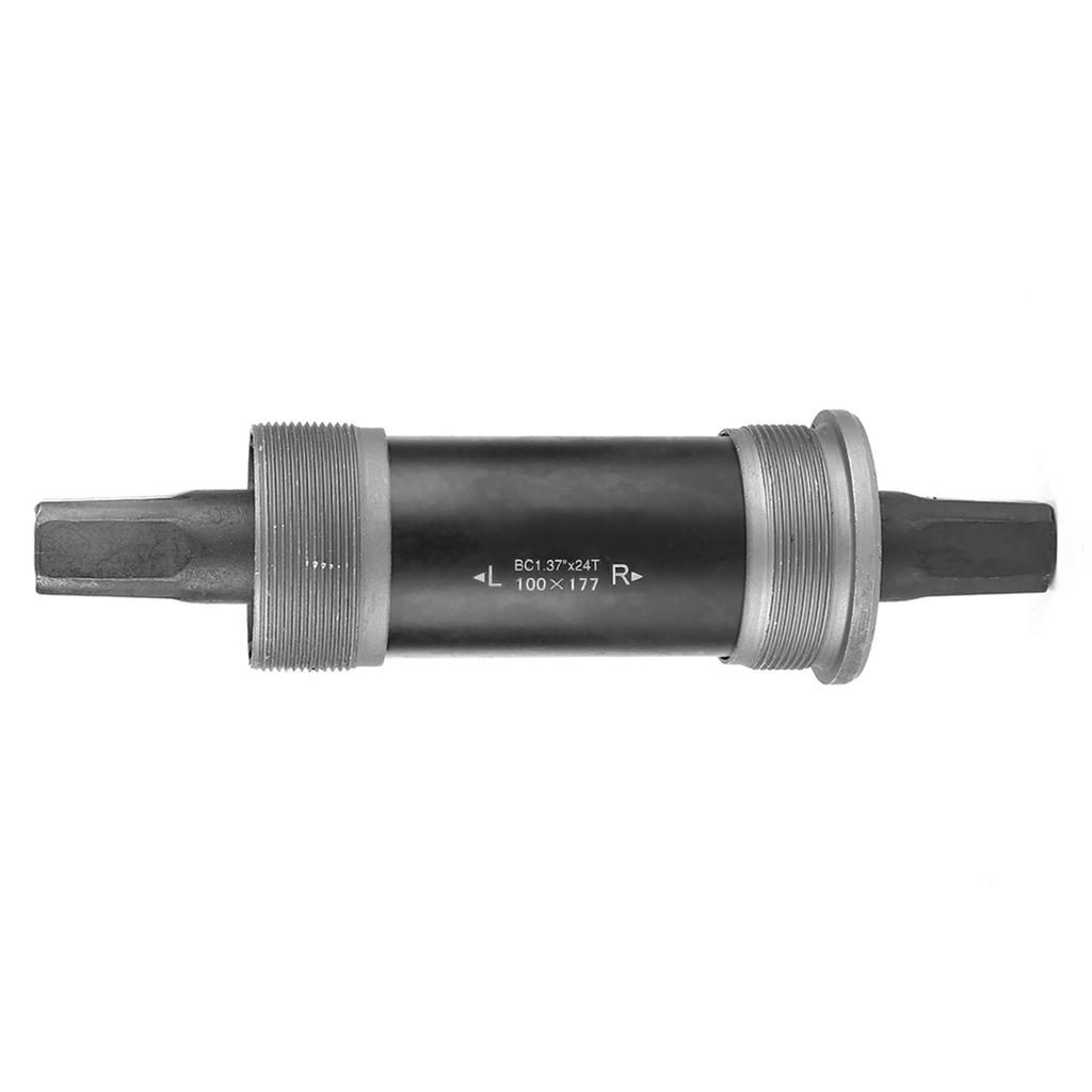 Fahrrad-Tretlager, Vierkantlochachse, Fahrradteile für Vierkant-Konusspindelkurbel(100x177mm)