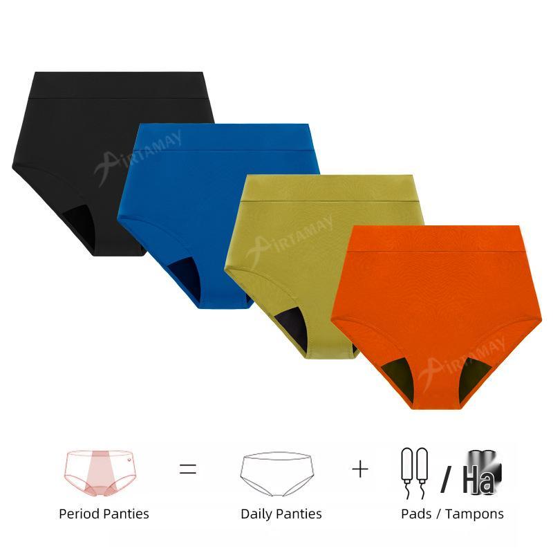 Leak-Proof Women's Swim Briefs: Four-Layer Period Panties for Sport