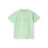 T-shirt Manches Courtes Couleur Unie Logo Brodé Hommes tops I030110-0NM-XX