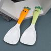 Utensilios de cocina cuchara de sopa agarre cómodo duradero dibujos animados cocinar arroz espátula cuchara