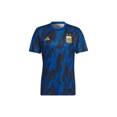Argentina National Team Pre-Match Short Sleeve Jersey Men Tops Royal-Blue HG7233